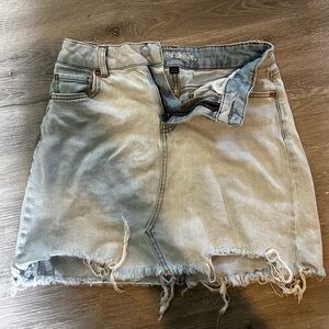 Denim skirt